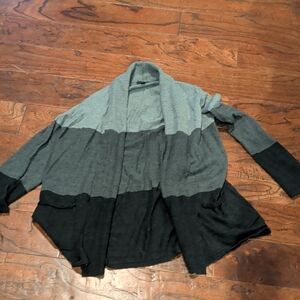 Eileen Fisher Charcoal Knit Sweater